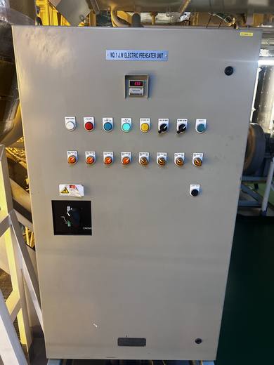 Main Generator FW Pre-Heating System Check